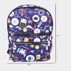 Kid's Blue Polyester Backpack, , small image number null